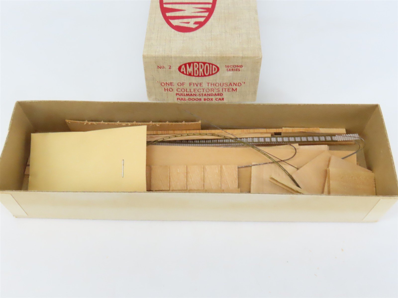HO Scale Ambroid Kit No 2 SOU Southern Railway All Door Box Car #9800