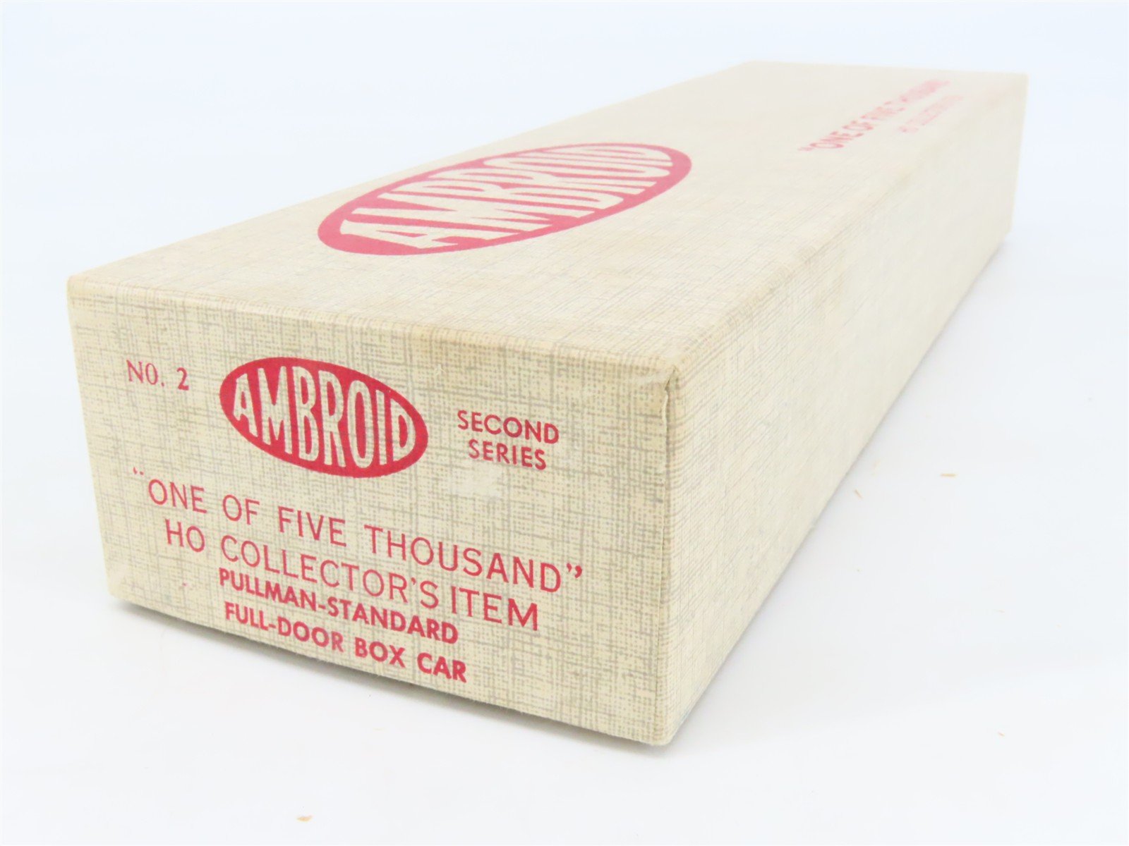 HO Scale Ambroid Kit No 2 SOU Southern Railway All Door Box Car #9800