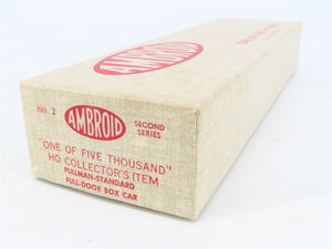 HO Scale Ambroid Kit No 2 SOU Southern Railway All Door Box Car #9800
