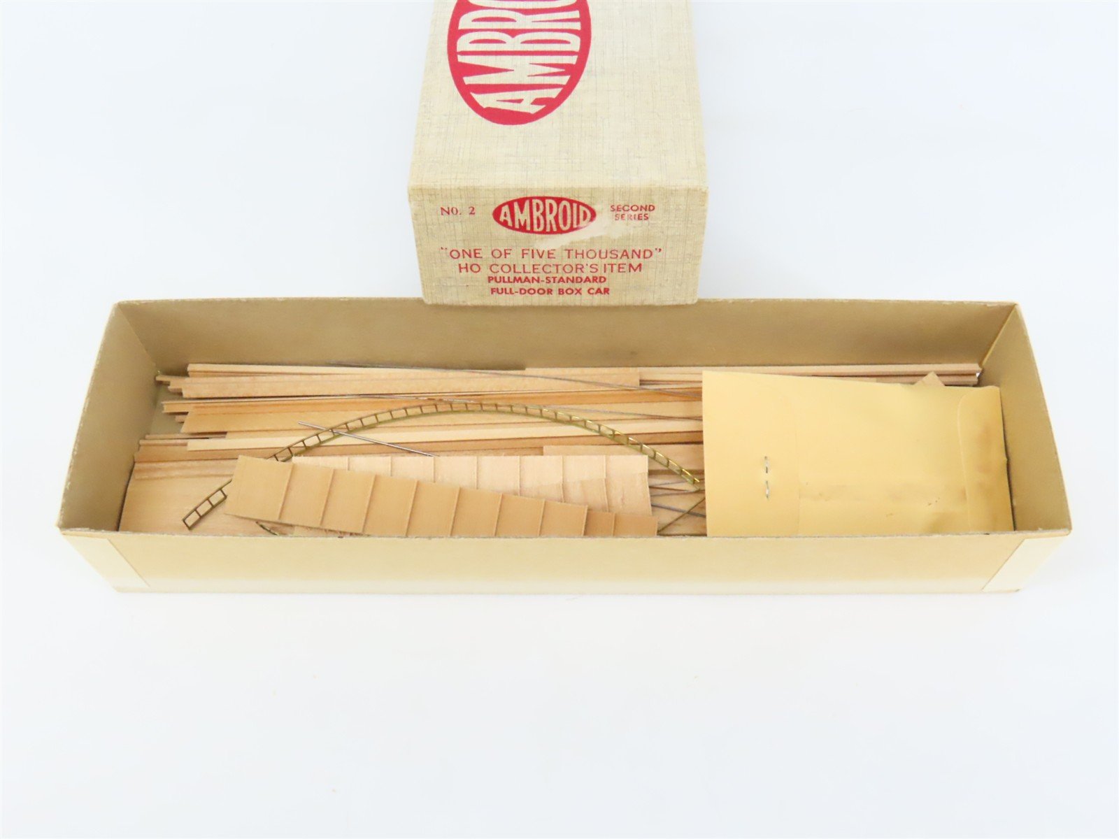 HO Scale Ambroid Kit No 2 SOU Southern Railway All Door Box Car #9800