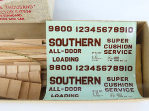 HO Scale Ambroid Kit No 2 SOU Southern Railway All Door Box Car #9800