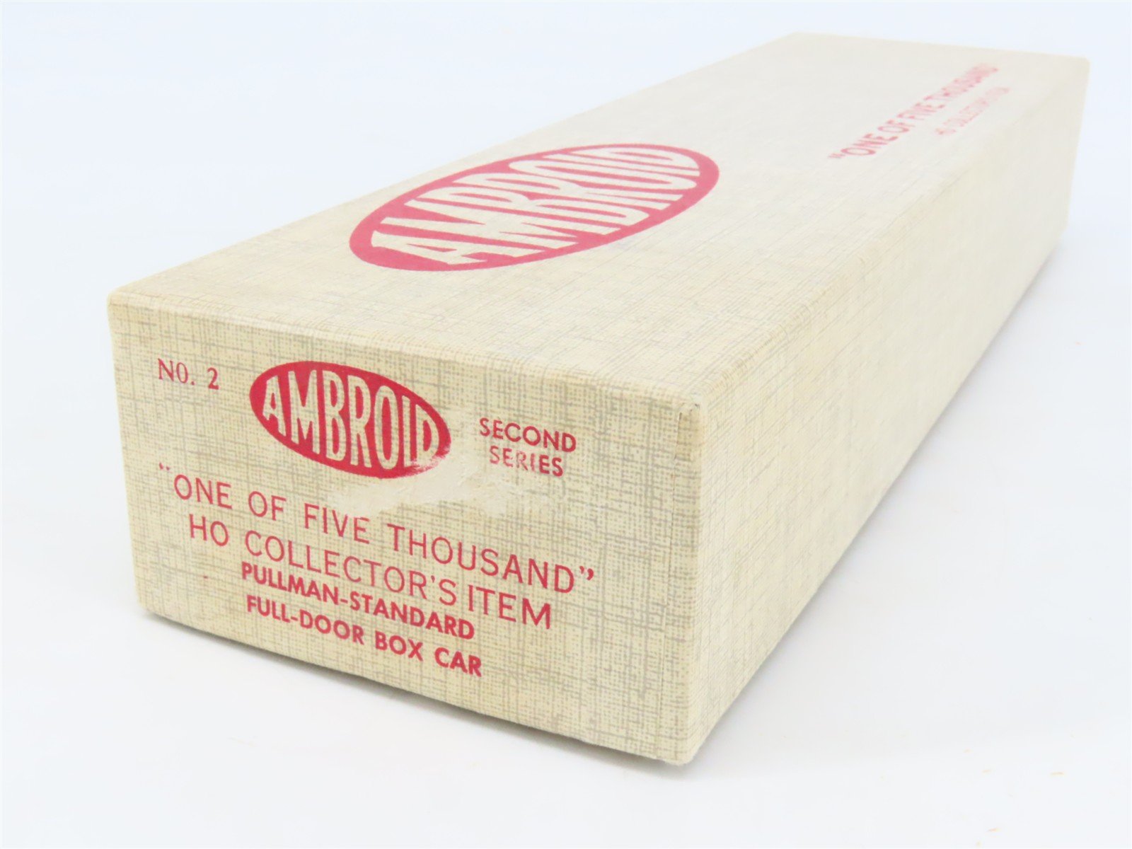 HO Scale Ambroid Kit No 2 SOU Southern Railway All Door Box Car #9800