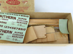 HO Scale Ambroid Kit No 2 SOU Southern Railway All Door Box Car #9800