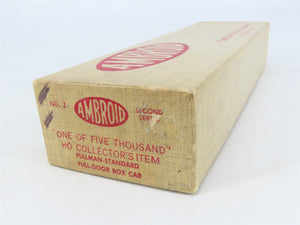 HO Scale Ambroid Kit No 2 SOU Southern Railway All Door Box Car #9800