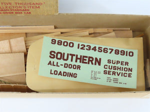 HO Scale Ambroid Kit No 2 SOU Southern Railway All Door Box Car #9800