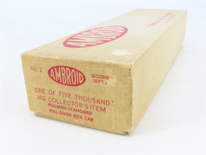 HO Scale Ambroid Kit No 2 SOU Southern Railway All Door Box Car #9800