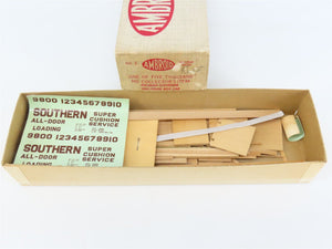 HO Scale Ambroid Kit No 2 SOU Southern Railway All Door Box Car #9800