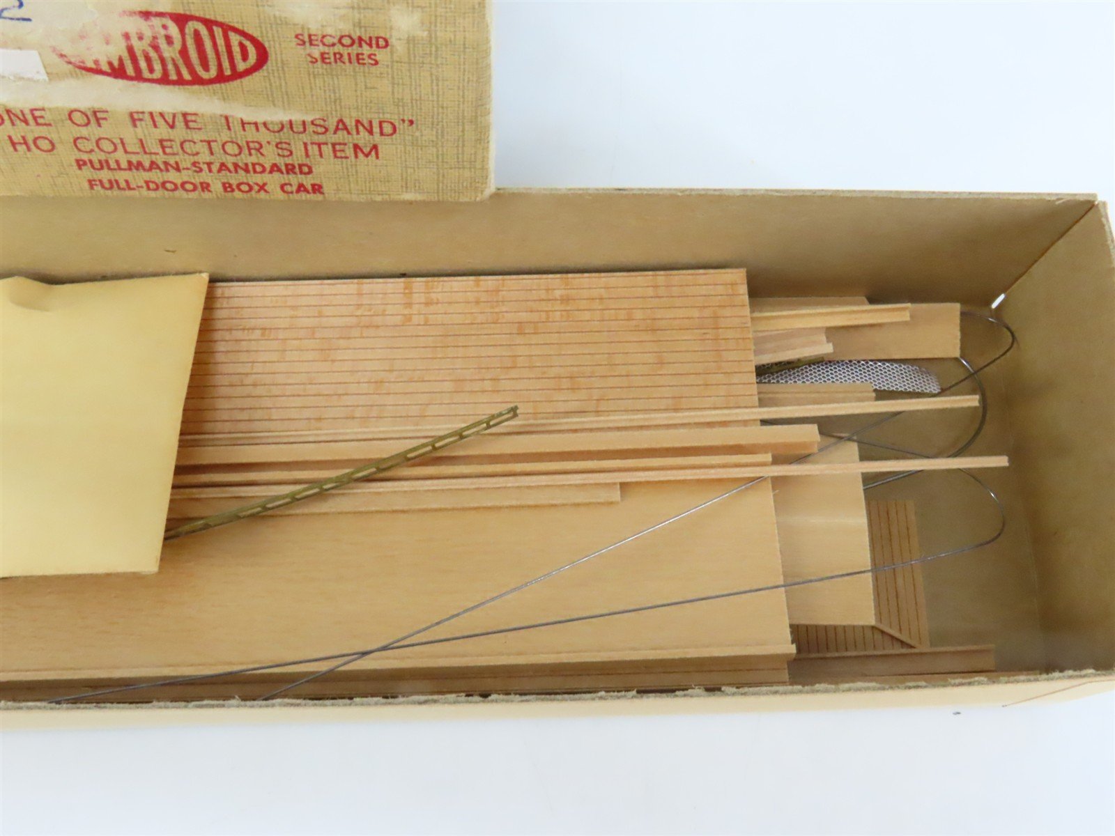HO Scale Ambroid Kit No 2 SOU Southern Railway All Door Box Car #9800