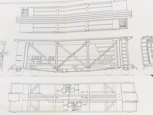 HO Scale Ambroid Kit No 1 USNX United States Navy Helium Gas Tank Car #1019