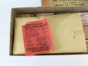 HO Scale Ambroid Kit No 1 USNX United States Navy Helium Gas Tank Car #1019