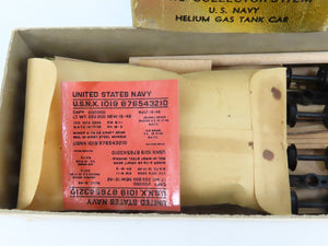 HO Scale Ambroid Kit No 1 USNX United States Navy Helium Gas Tank Car #1019