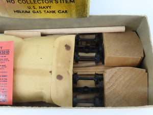 HO Scale Ambroid Kit No 1 USNX United States Navy Helium Gas Tank Car #1019