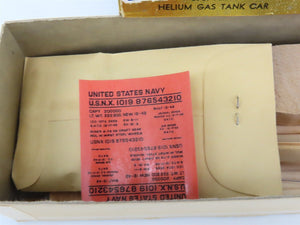 HO Scale Ambroid Kit No 1 USNX United States Navy Helium Gas Tank Car #1019
