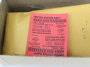 HO Scale Ambroid Kit No 1 USNX United States Navy Helium Gas Tank Car #1019