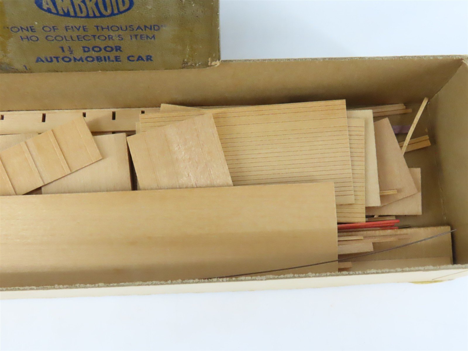 HO Scale Ambroid Kit No 1 SP Southern Pacific Automobile Box Car #67099