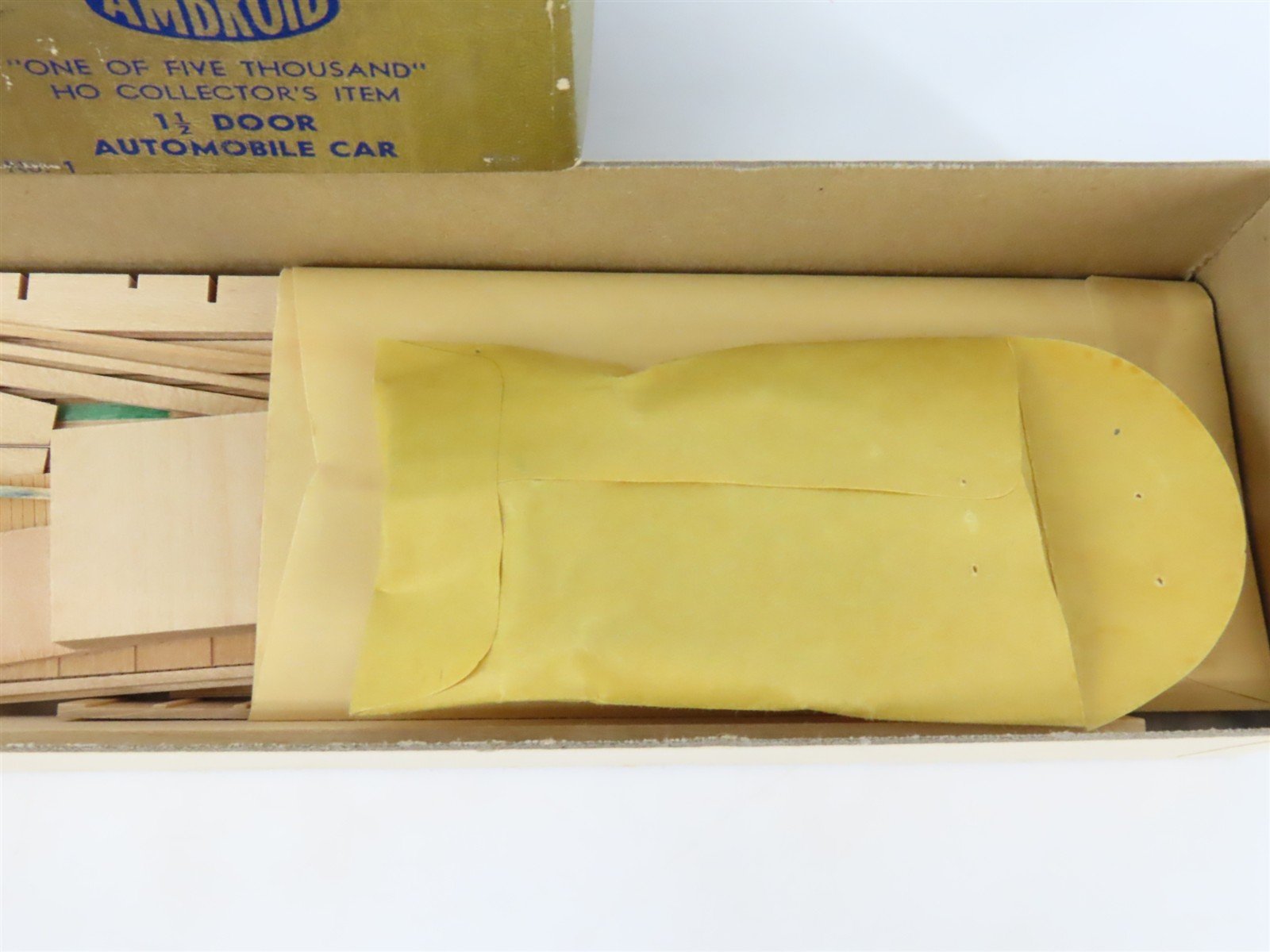 HO Scale Ambroid Kit No 1 SP Southern Pacific Automobile Box Car #67099