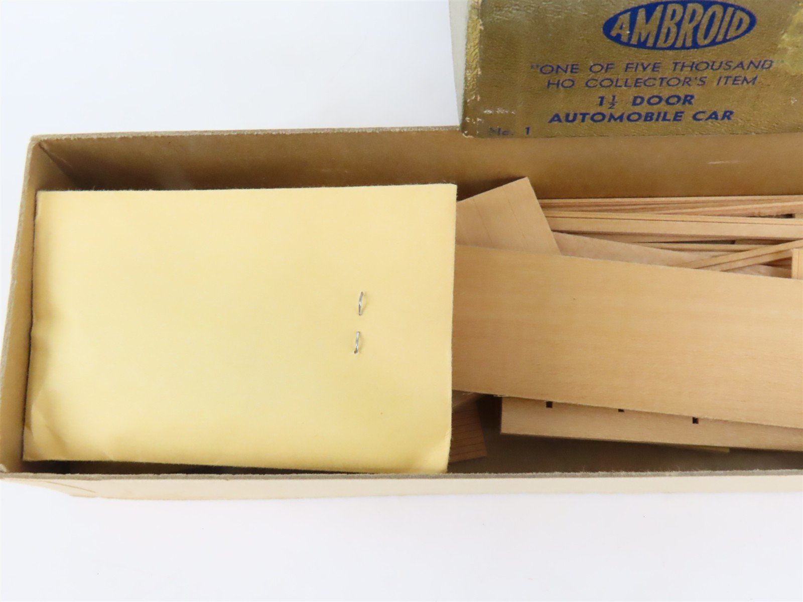 HO Scale Ambroid Kit No 1 SP Southern Pacific Automobile Box Car #67099