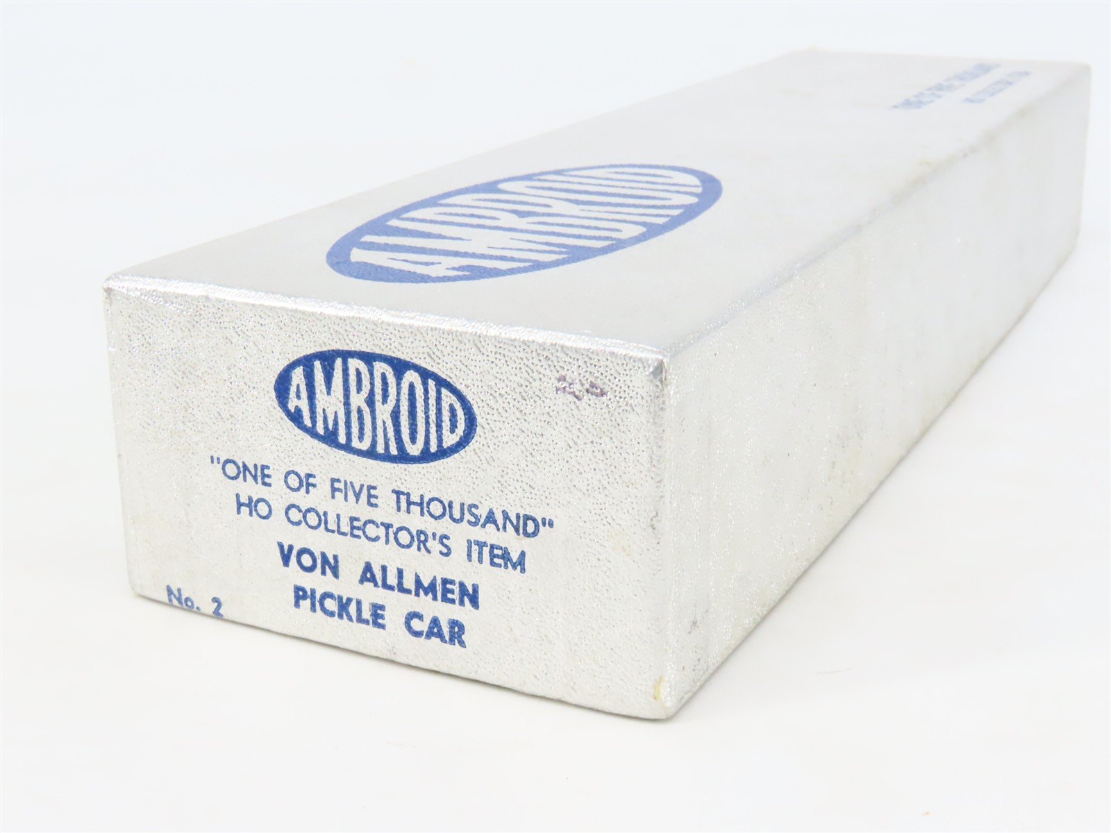 HO Ambroid Kit No 2 GATX Louisville Kentucky Von Allmen Pickle Tank Car #1254