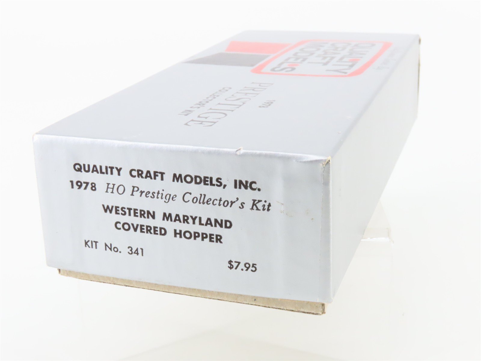 HO Scale Quality Craft Models Kit No 341 WM Western Maryland 2-Bay Hopper #5801