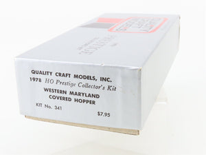 HO Scale Quality Craft Models Kit No 341 WM Western Maryland 2-Bay Hopper #5801