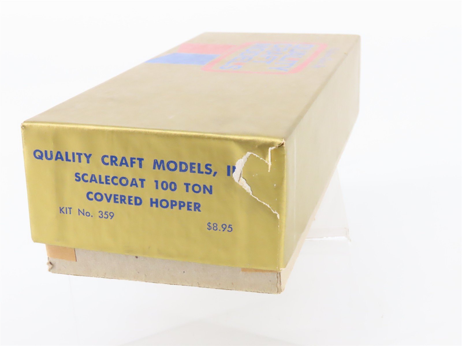 HO Scale Quality Craft Models Kit No 359 SCT Scalecoat 2-Bay Hopper #17701