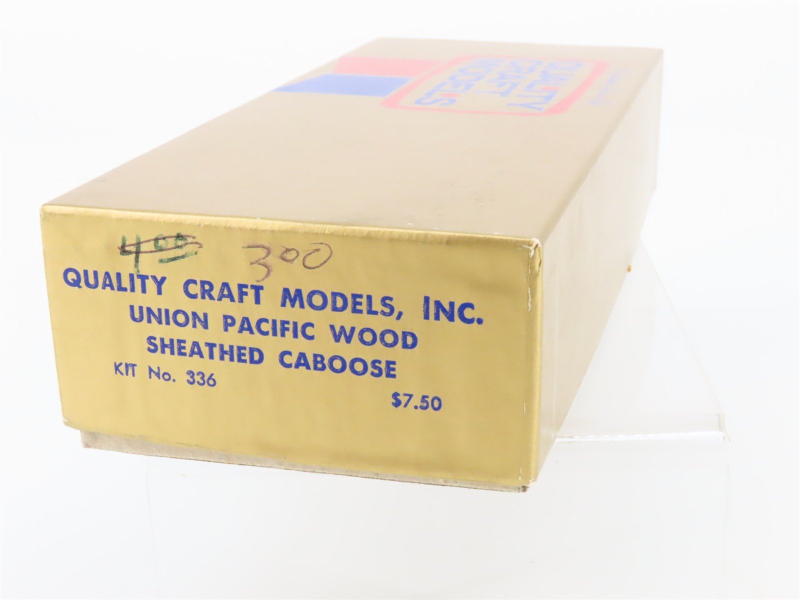 HO Quality Craft Models Kit No 336 UP Union Pacific Wood Sheathed Caboose #2640