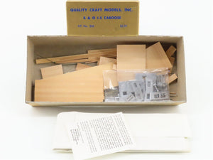 HO Scale Quality Craft Models Kit No 332 B&O Baltimore & Ohio Caboose #C2075
