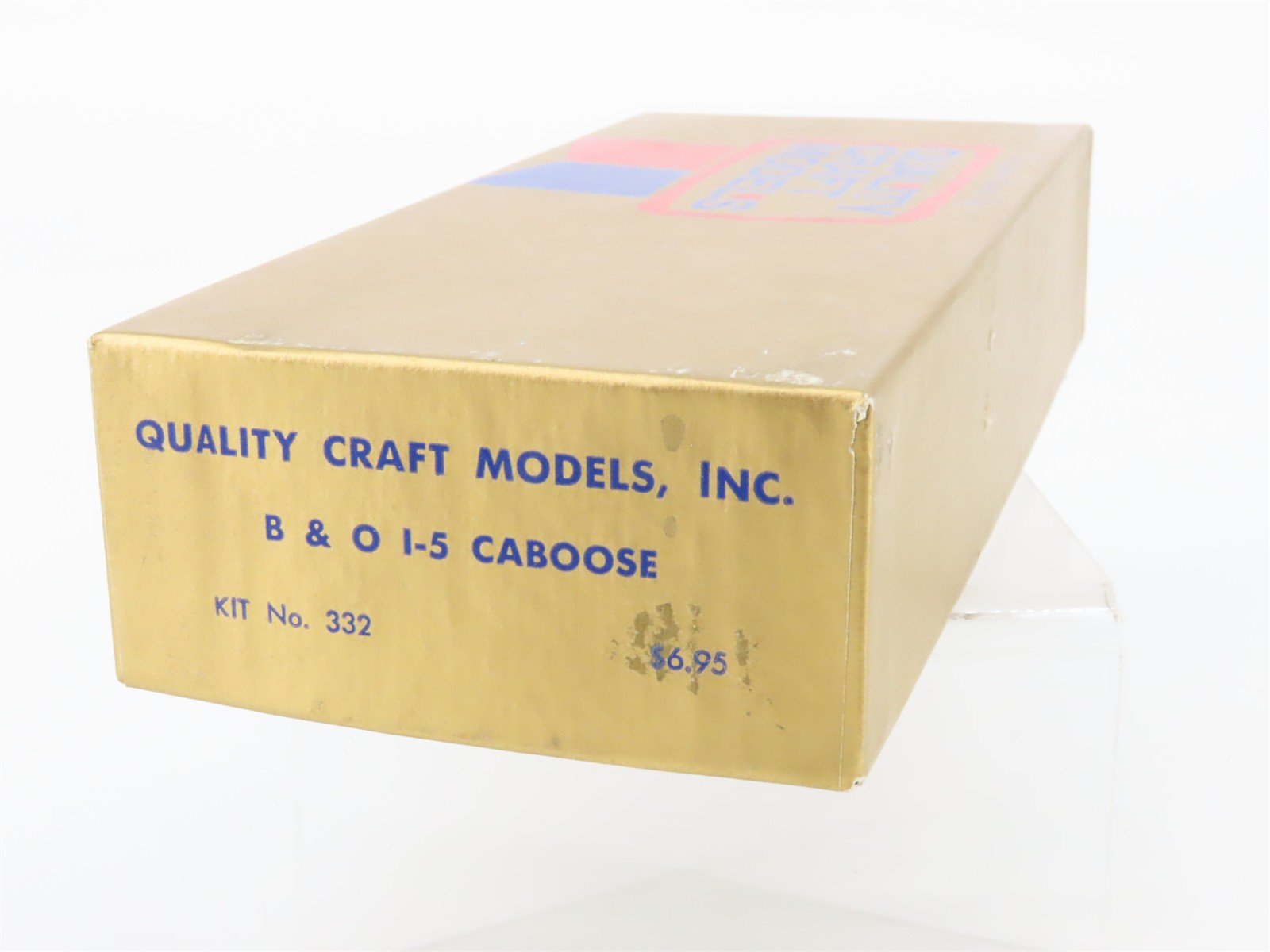 HO Scale Quality Craft Models Kit No 332 B&O Baltimore & Ohio Caboose #C2075