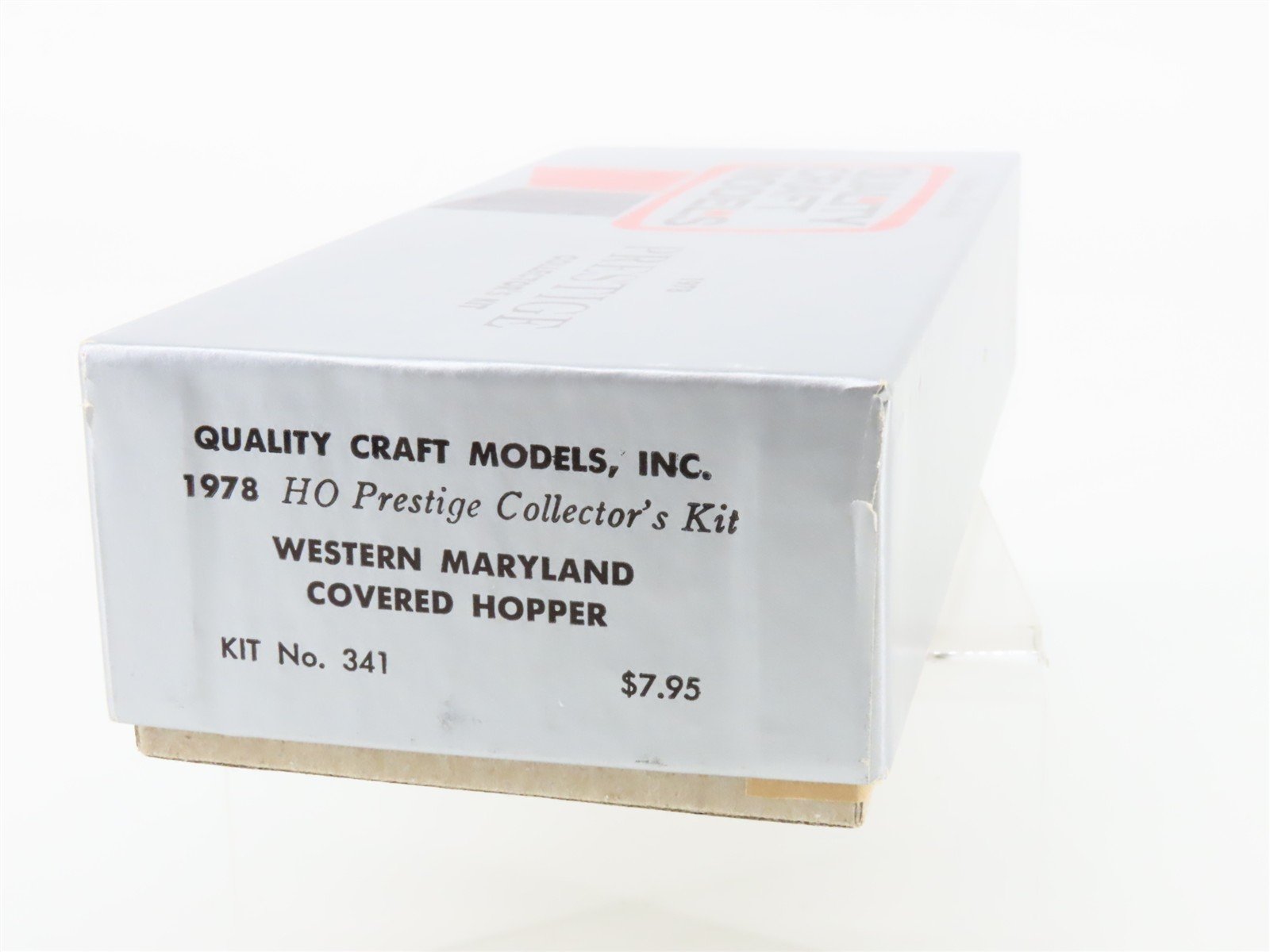 HO Scale Quality Craft Models Kit 341 WM Western Maryland 2-Bay Hopper #5801