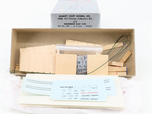HO Scale Quality Craft Models 2 in 1 Kit 361 UP Union Pacific Bulkhead Flat Car