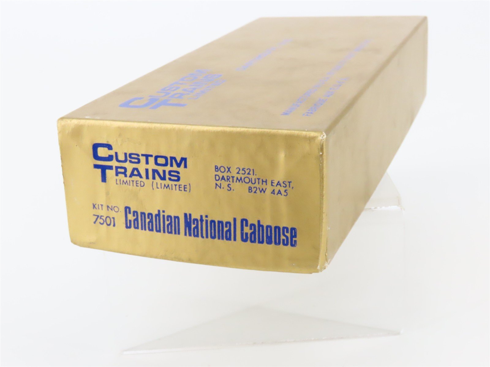 HO Scale Custom Trains Limited Kit No 7501 CN Canadian National Caboose