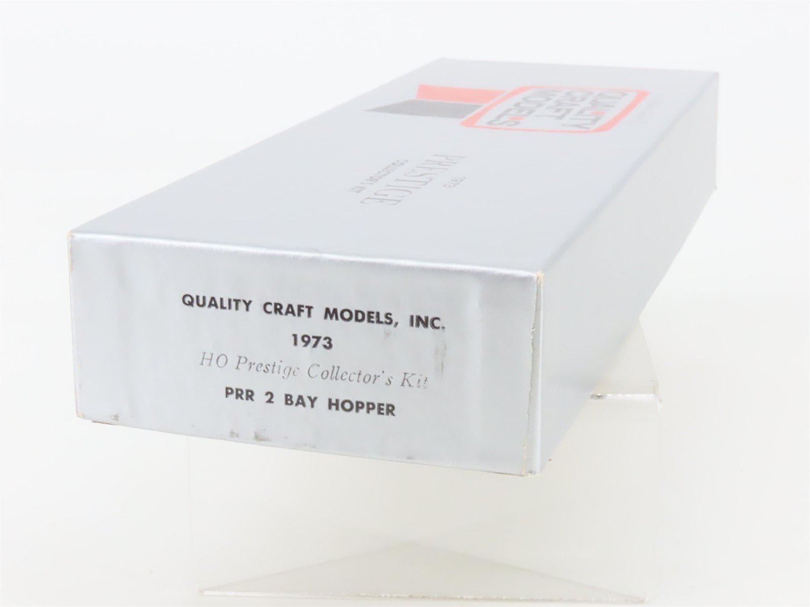 HO Scale Quality Craft Models Kit 1973 PRR Pennsylvania 2-Bay Hopper #220301