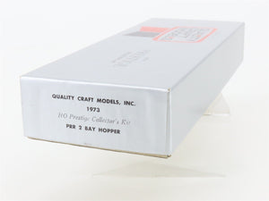 HO Scale Quality Craft Models Kit 1973 PRR Pennsylvania 2-Bay Hopper #220301