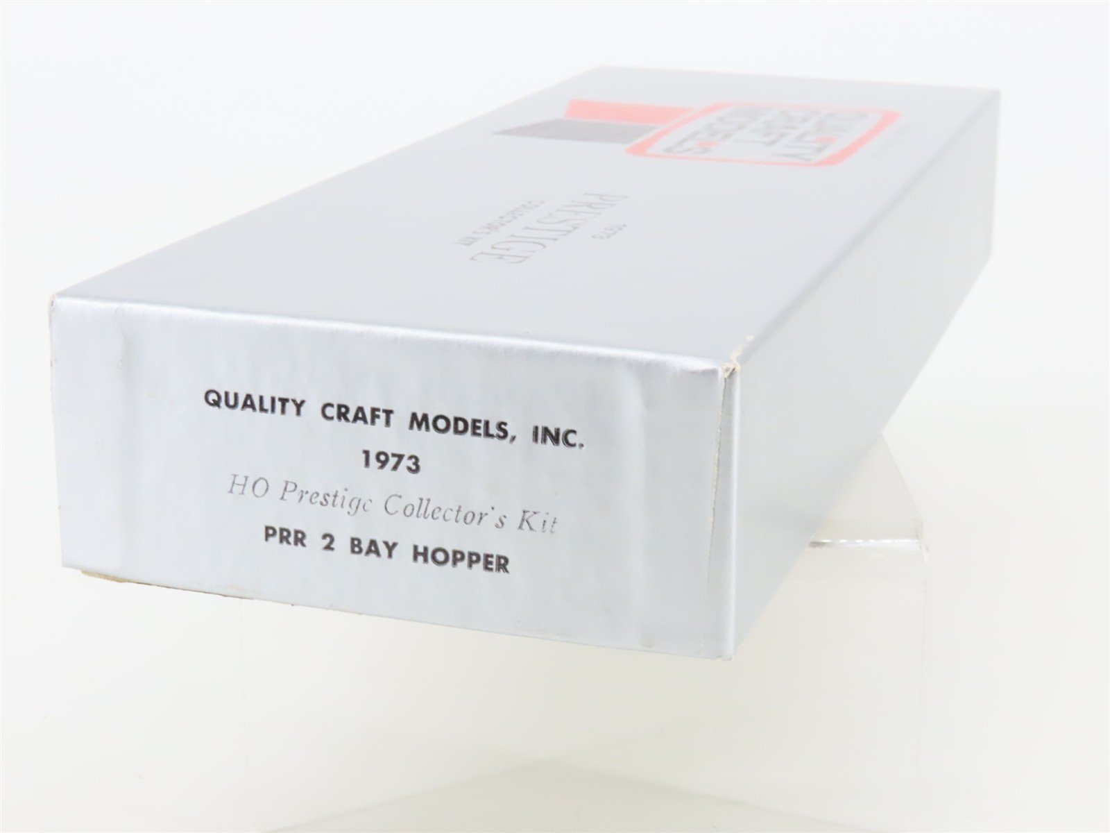 HO Scale Quality Craft Models Kit 1973 PRR Pennsylvania 2-Bay Hopper #220301