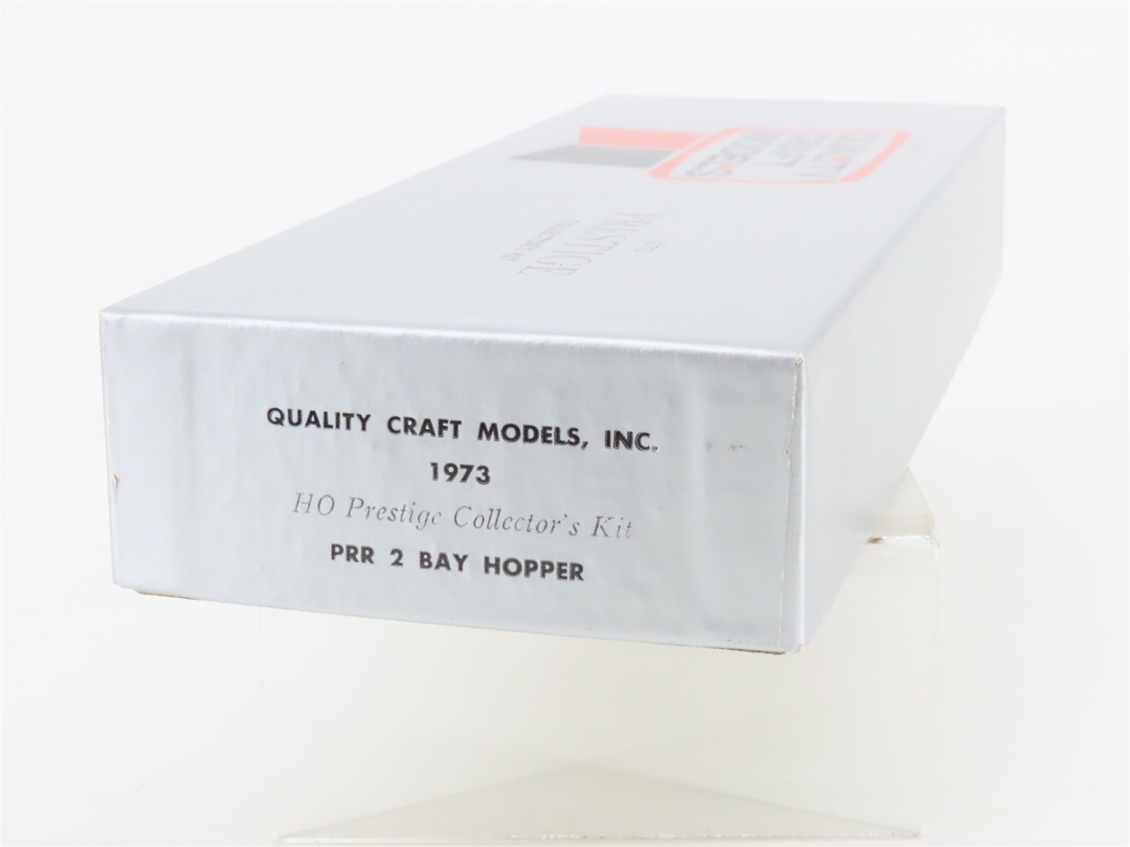 HO Scale Quality Craft Models Kit 1973 PRR Pennsylvania 2-Bay Hopper #220301