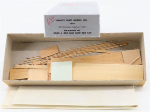 HO Scale Quality Craft Models Kit 1974 MILW Milwaukee Road 40' Box Car #592008