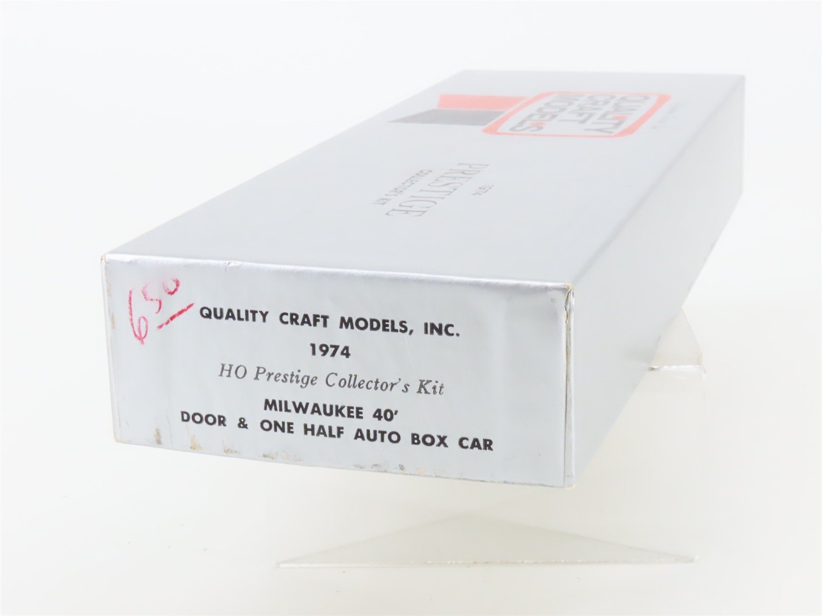 HO Scale Quality Craft Models Kit 1974 MILW Milwaukee Road 40' Box Car #592008