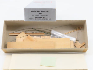 HO Scale Quality Craft Models Kit 1974 MILW Milwaukee Road 40' Box Car #592008