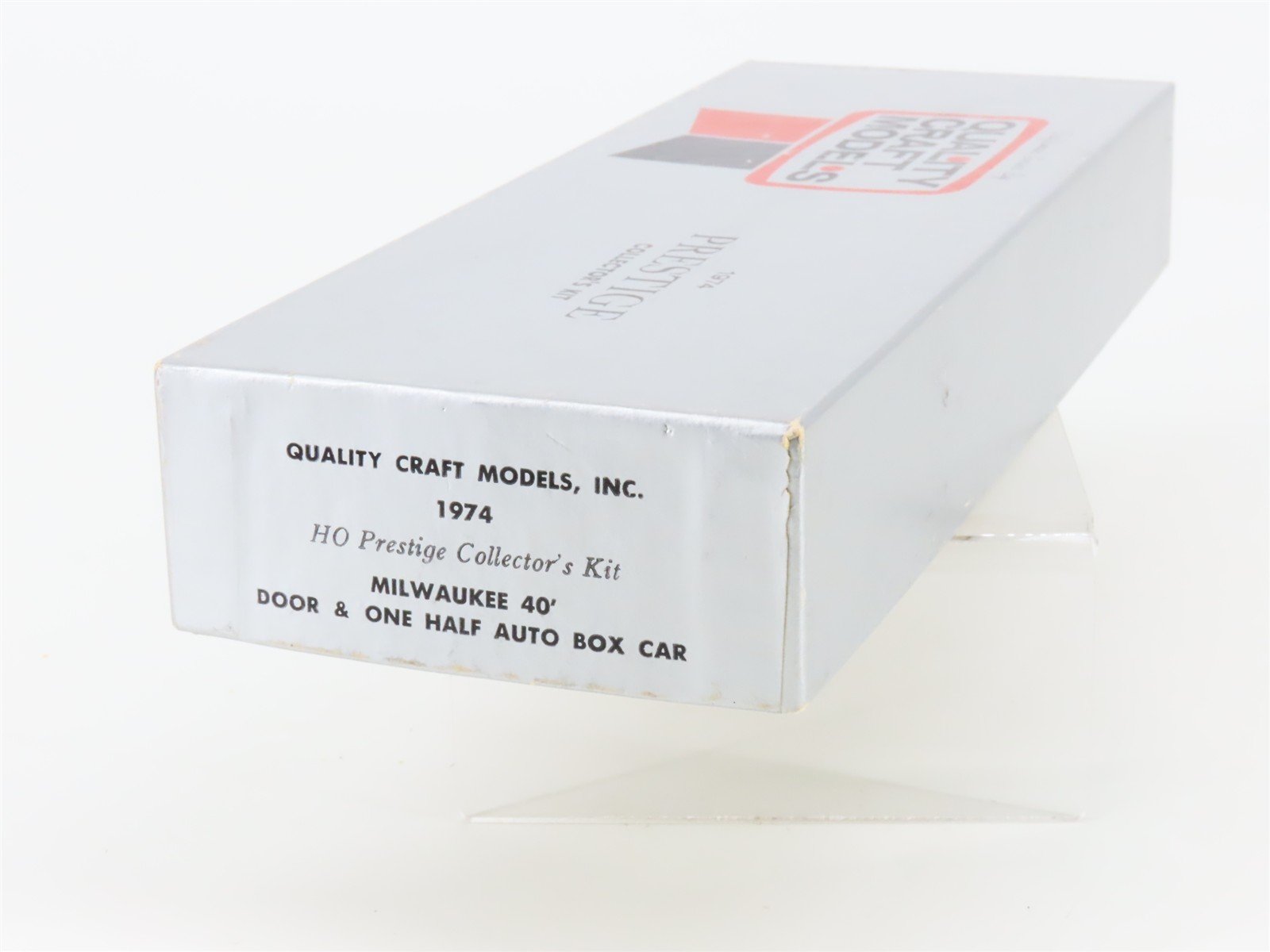 HO Scale Quality Craft Models Kit 1974 MILW Milwaukee Road 40' Box Car #592008