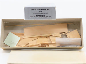 HO Scale Quality Craft Models Kit 1974 MILW Milwaukee Road 40' Box Car #592008