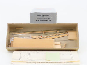 HO Quality Craft Models Kit 1972 PRR Pennsylvania Automobile Box Car #61100
