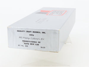 HO Scale Quality Craft Models Kit 328 PRR Pennsylvania 50' Auto Box Car #81935