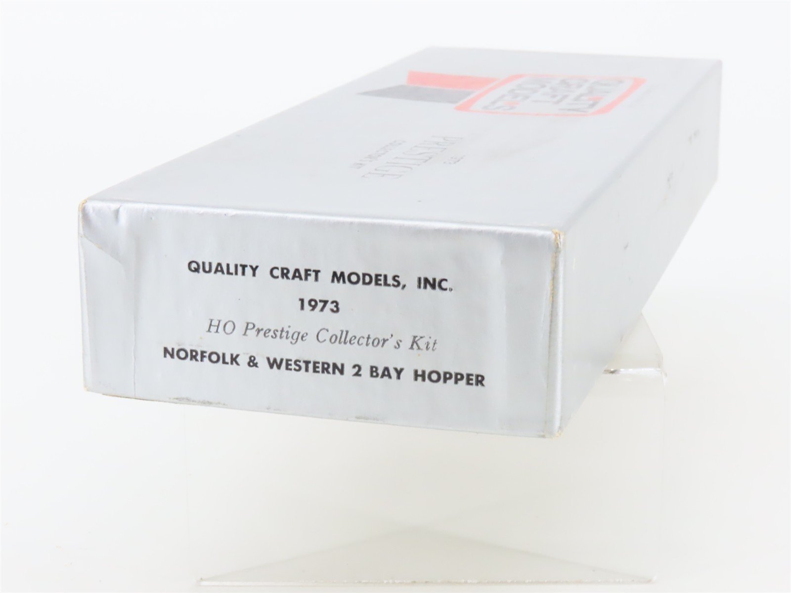 HO Scale Quality Craft Models Kit 1973 N&W Norfolk & Western 2-Bay Hopper #38288