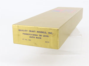 HO Scale Quality Craft Models Kit 320 ETTX PRR Pennsylvania Auto Rack #500395