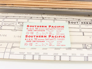 HO Quality Craft Models Kit S-6 NIGX SP Southern Pacific 85' Gondola #1000