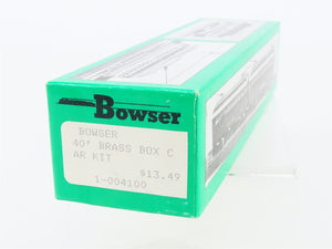 HO Scale Bowser Kit 1-004100 Brass Unpainted 40' Single Door Box Car