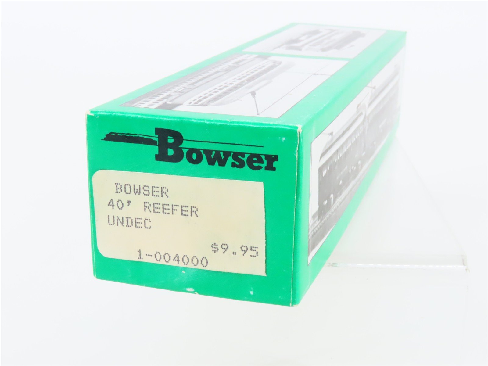 HO Scale Bowser Kit 1-004000 Brass Unpainted 40' Reefer