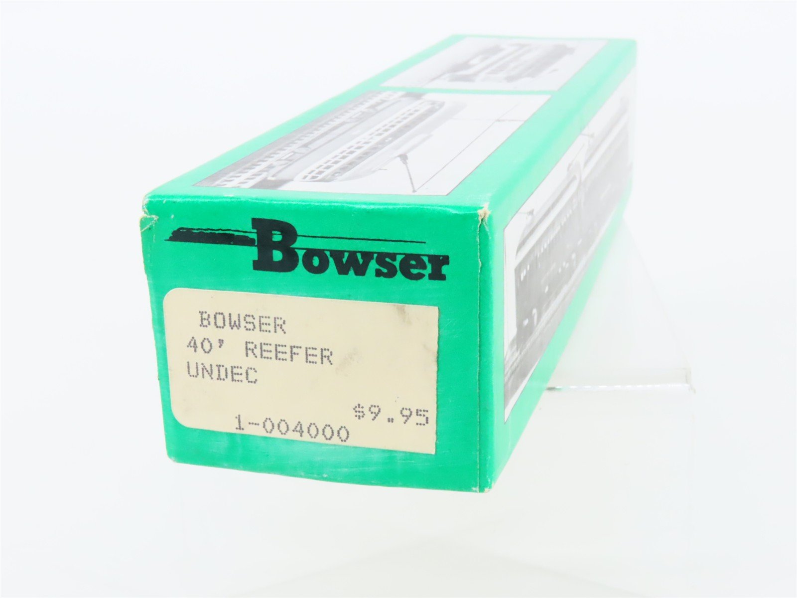HO Scale Bowser Kit 1-004000 Brass Unpainted 40' Reefer