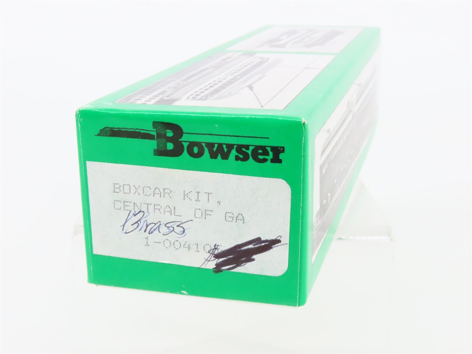 HO Bowser Kit 1-004105 Brass CG Central of Georgia Single Door Box Car #7084