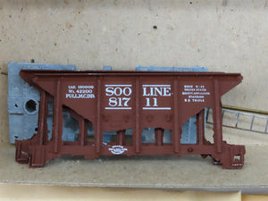 HO Scale Cannonball Products Kit CP 1-2 SOO Line Mine Ore Car #81711